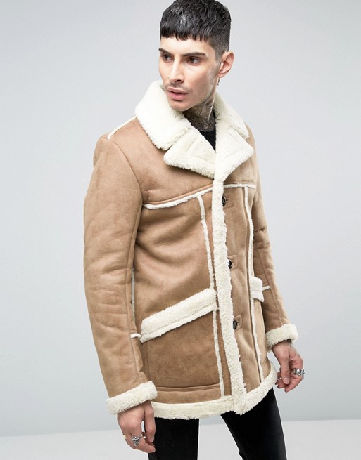 asos-faux-shearling-overcoat-in-camel